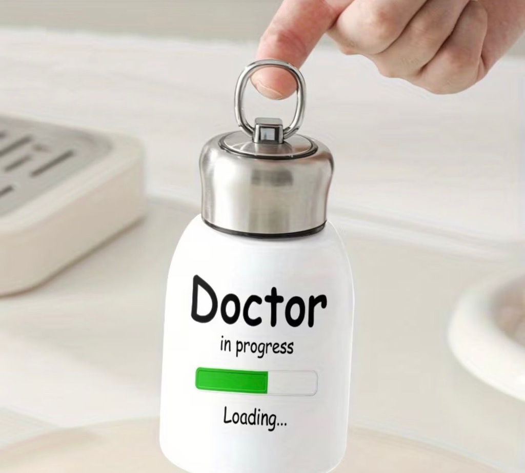 Steel Tumbler With Doctor Progress Bar & Loading Icon