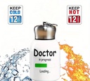 Steel Tumbler With Doctor Progress Bar & Loading Icon