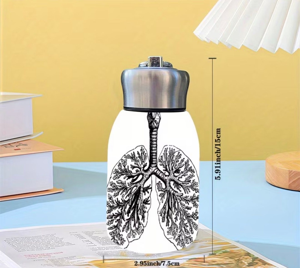 Stainless Steel Travel Mug – Tree Branch Pattern