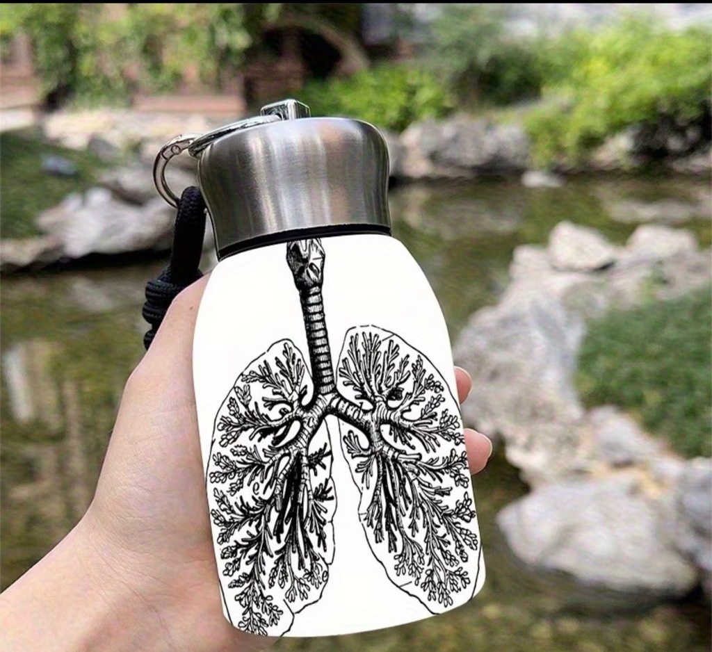Stainless Steel Travel Mug – Tree Branch Pattern