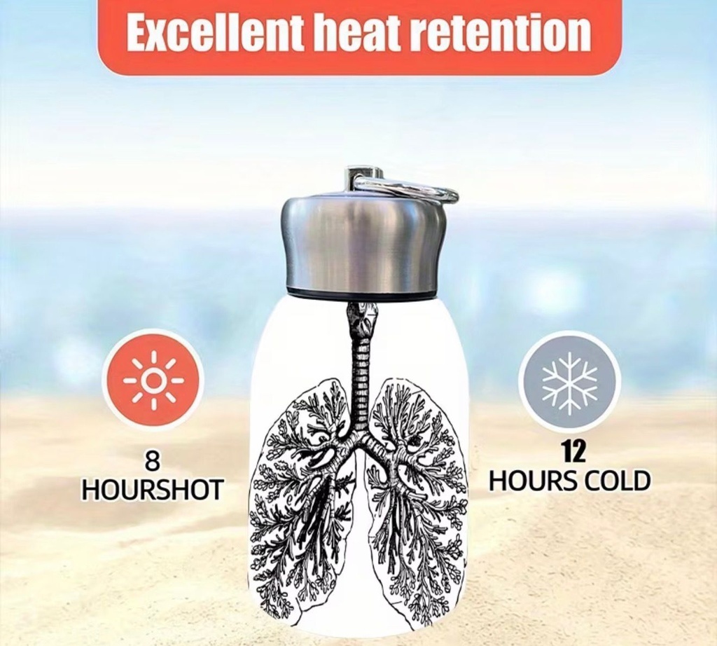 Stainless Steel Travel Mug – Tree Branch Pattern