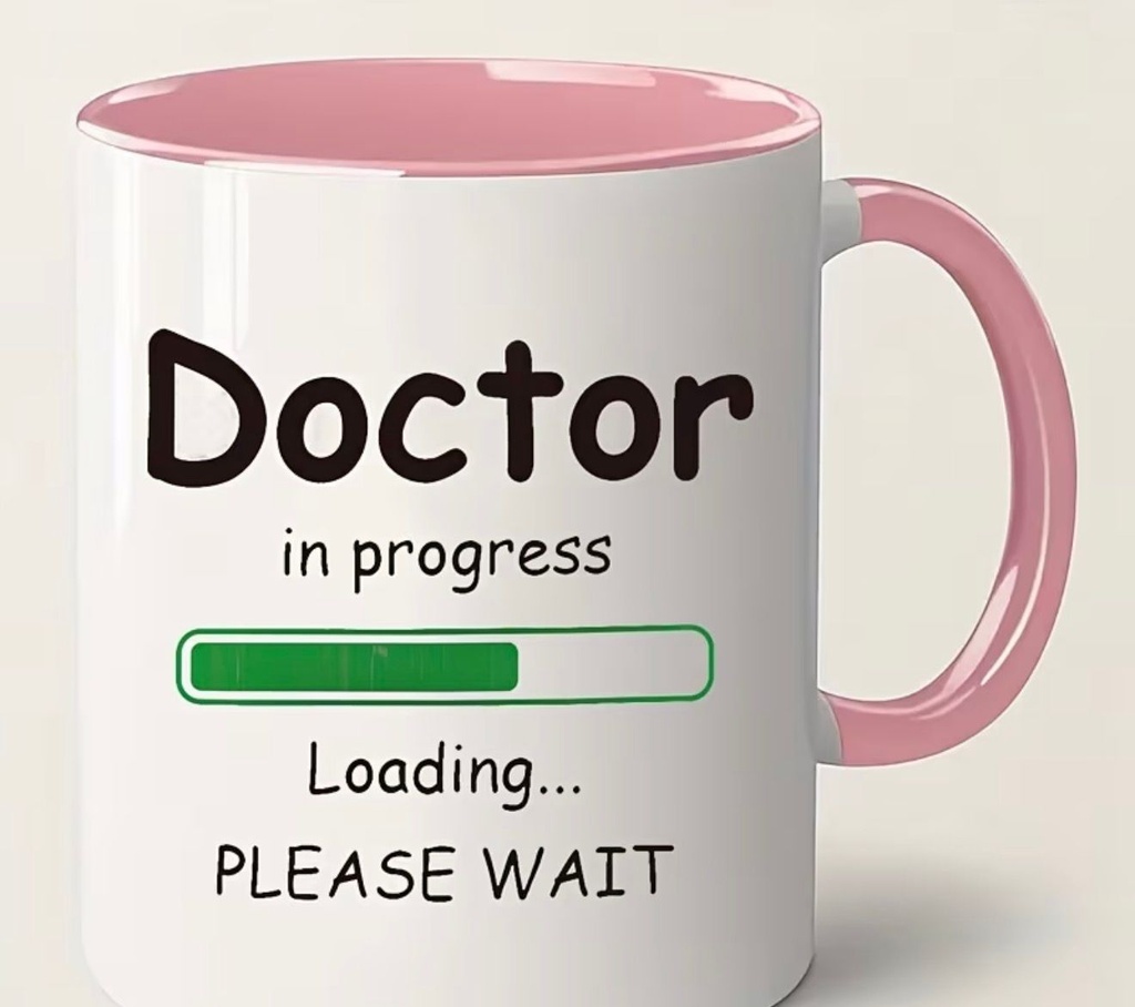 Doctor In Progress Loading Logo Ceramic Mug