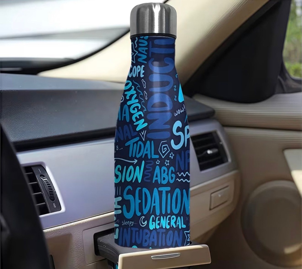 Medical Travel Mug – 2D Flat Design