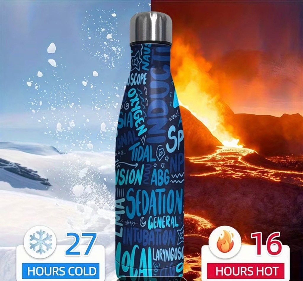 Medical Travel Mug – 2D Flat Design