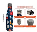 Medical-Themed Stainless Steel Water Bottle