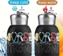 Nurse Insulated Water Bottle with Handle