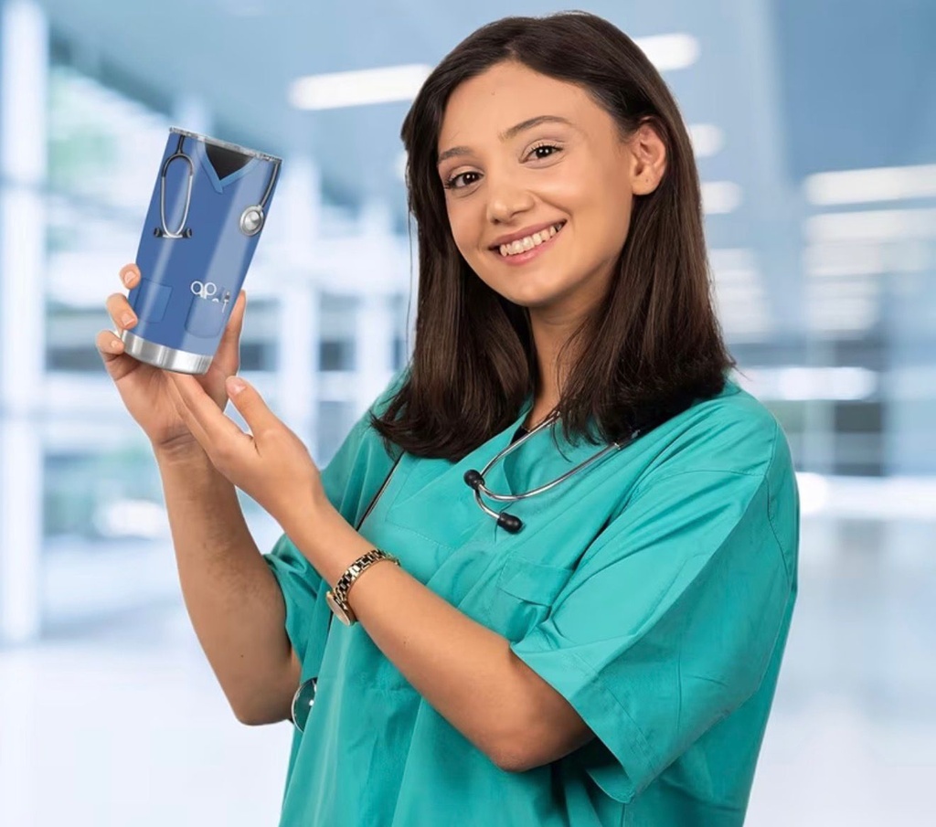 Nurse Stainless Steel Tumbler