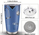 Nurse Stainless Steel Tumbler