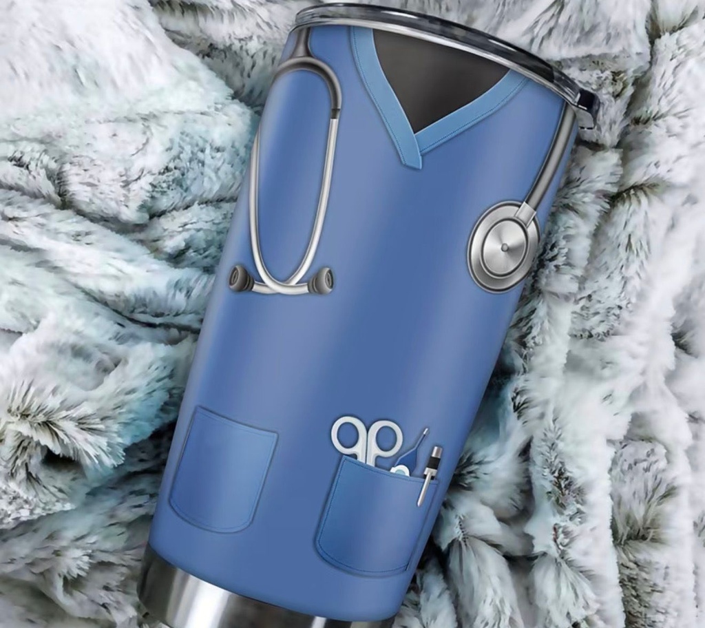 Nurse Stainless Steel Tumbler