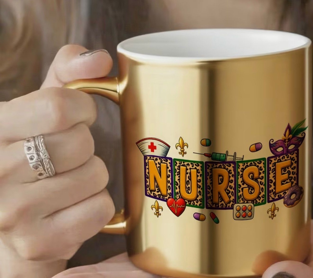 Nurse Symbols Ceramic Mug