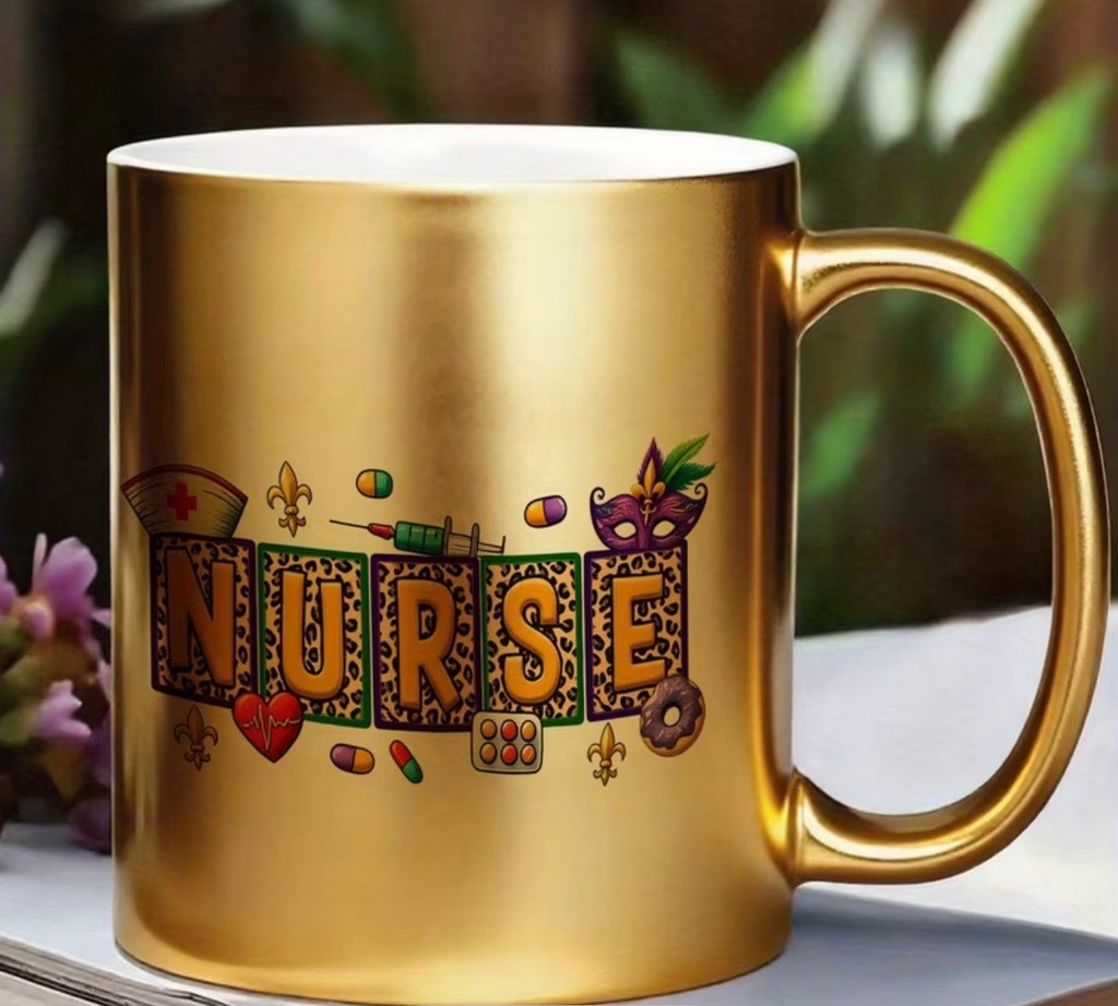 Nurse Symbols Ceramic Mug