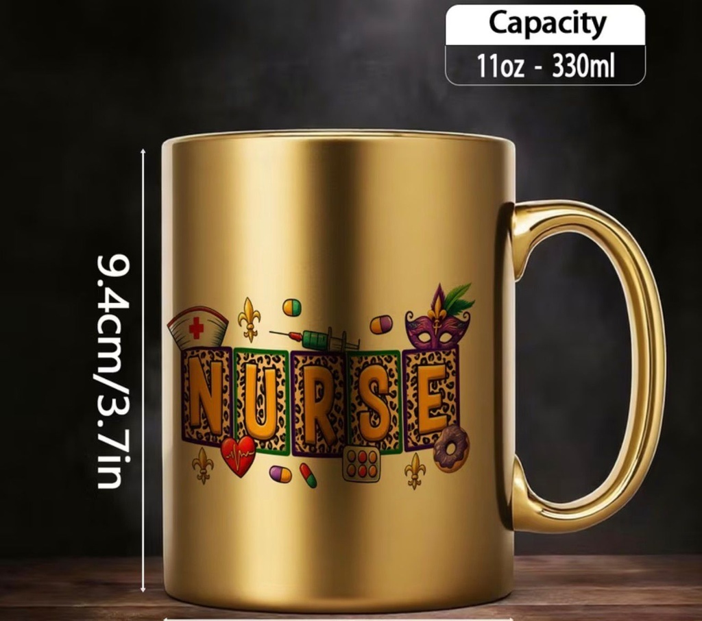 Nurse Symbols Ceramic Mug