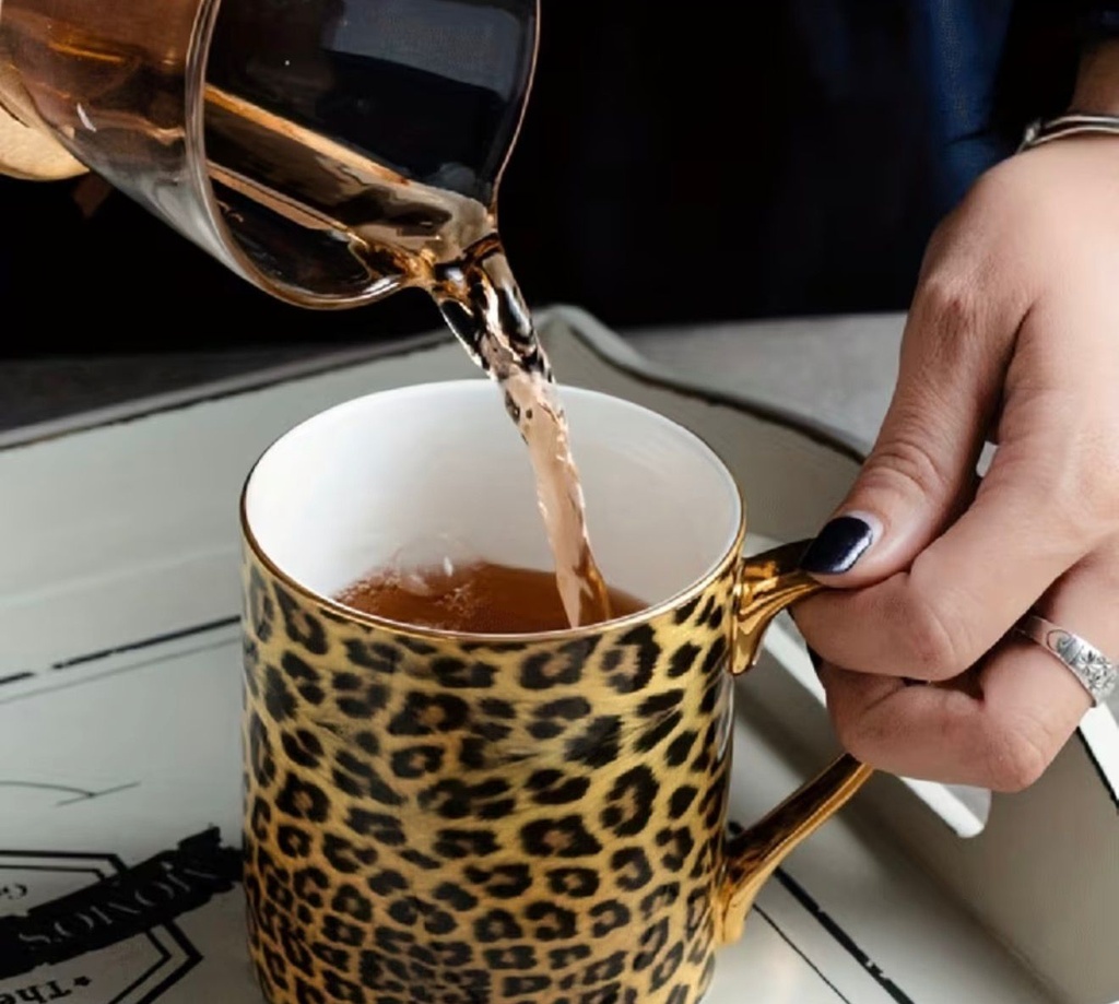Leopard Patterned Cup 