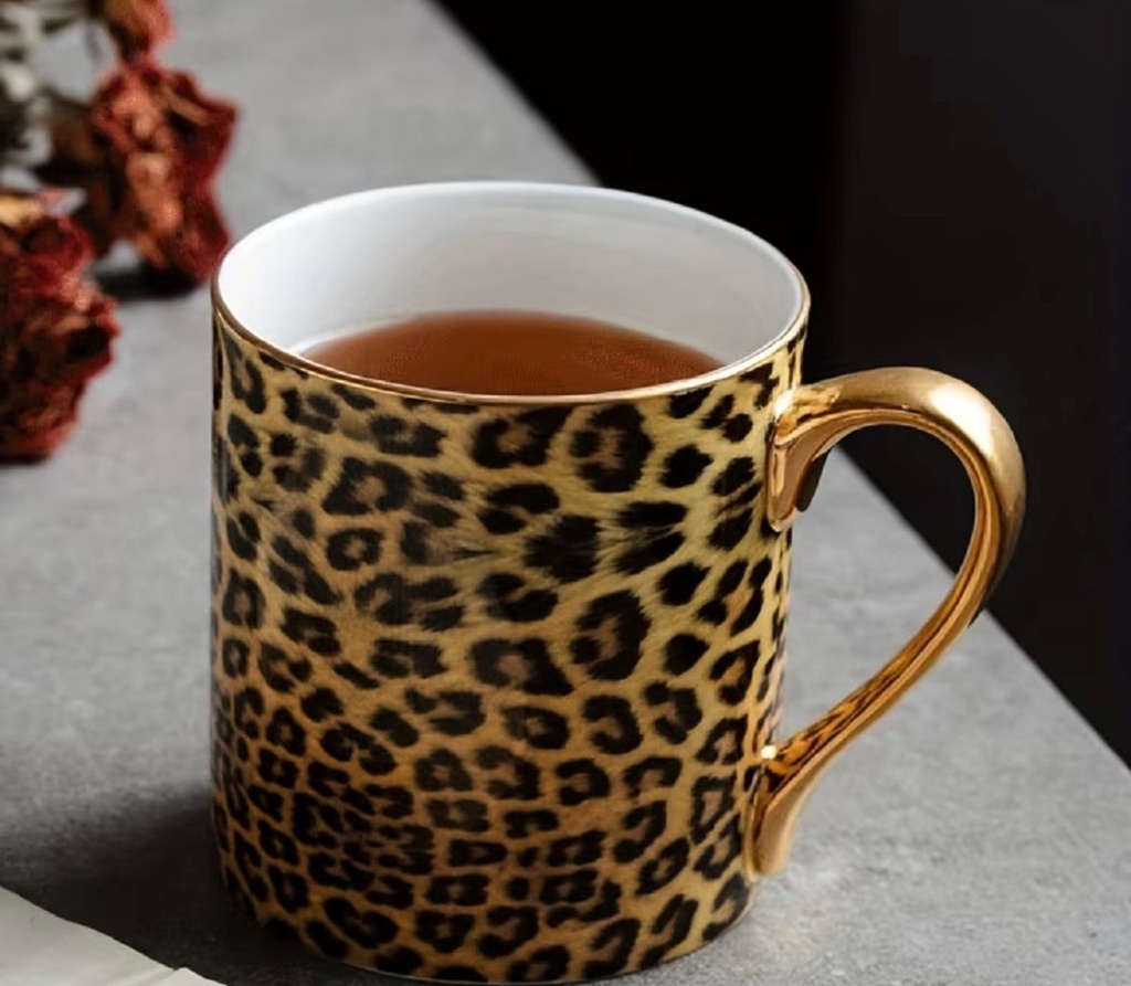 Leopard Patterned Cup 