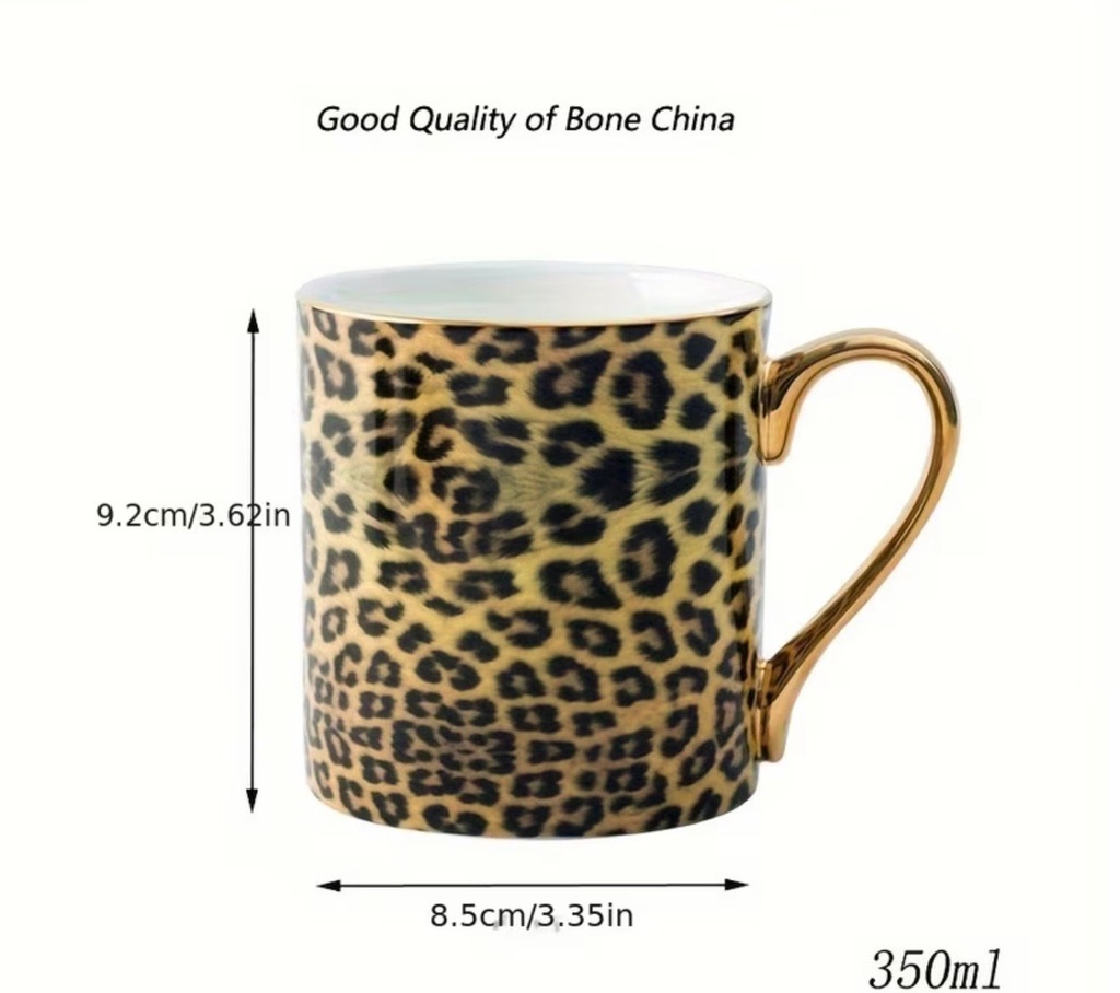 Leopard Patterned Cup 