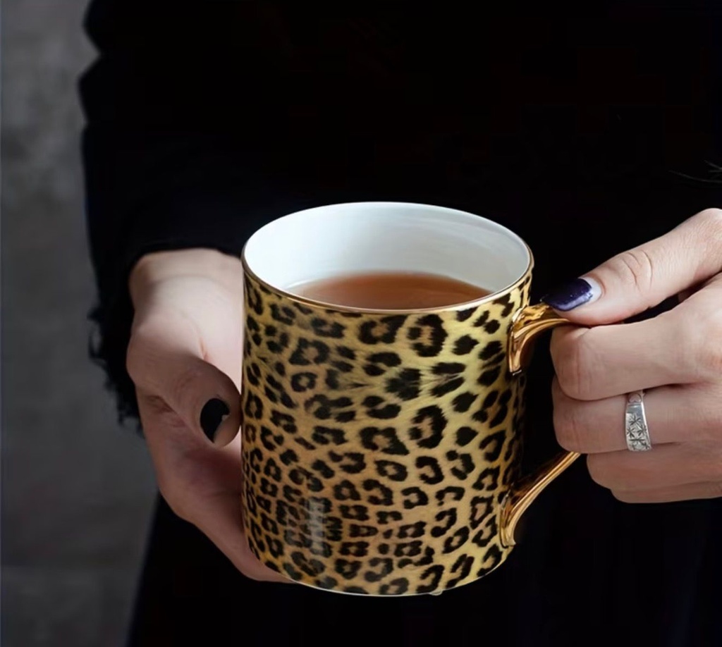 Leopard Patterned Cup 