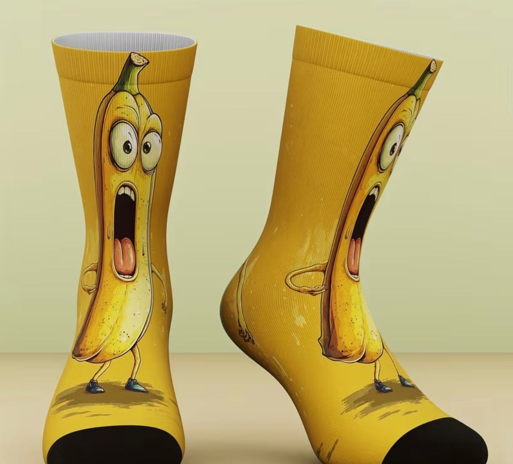 Quirky Banana Socks  