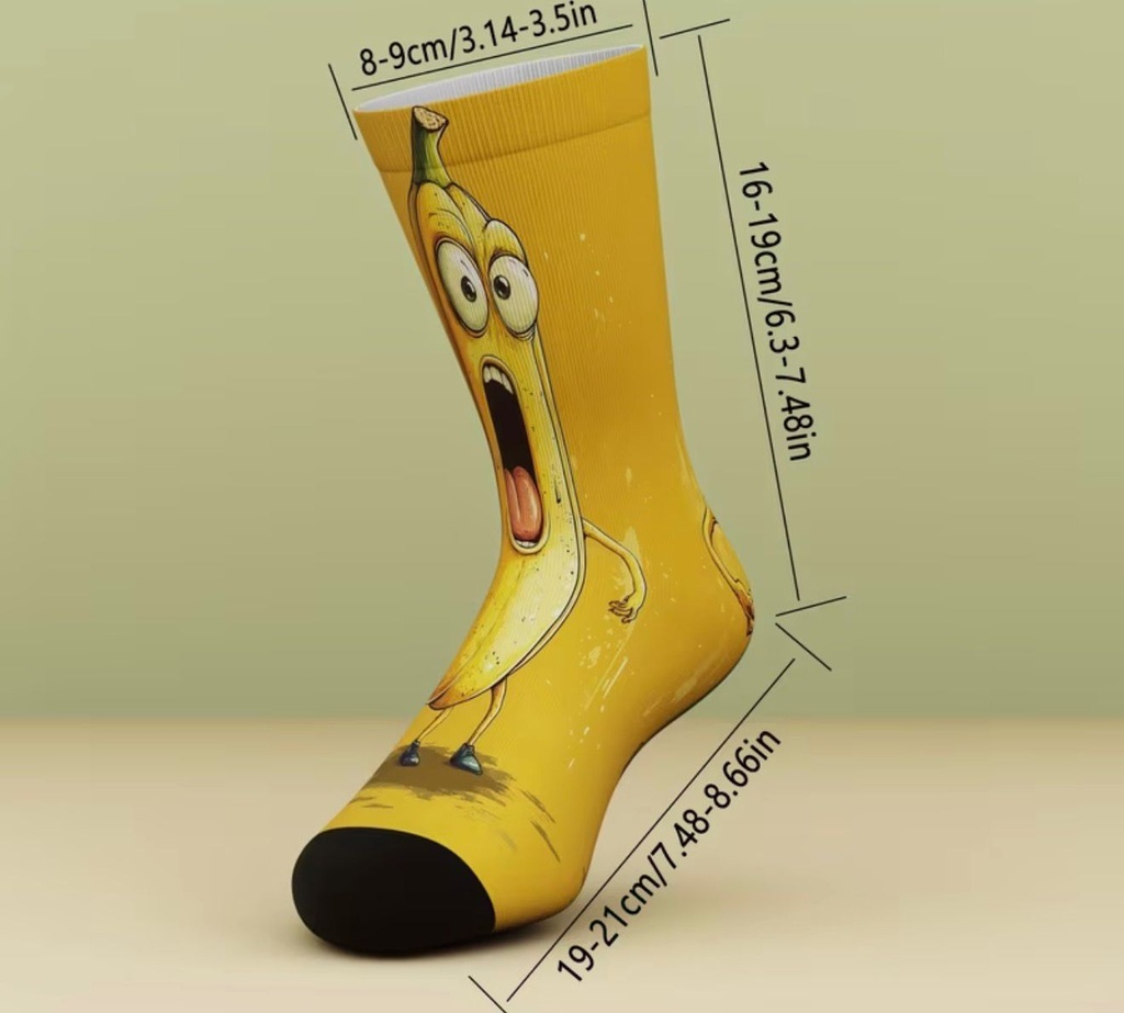Quirky Banana Socks  