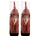 Chicken Glasses Socks