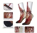 Chicken Glasses Socks