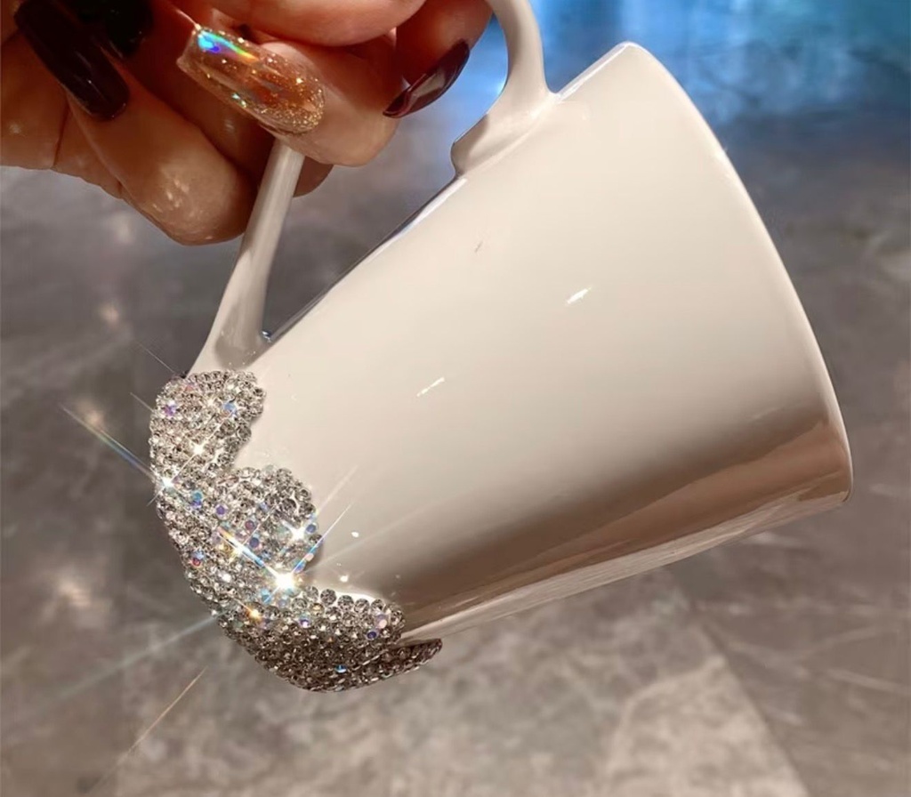 Crystal Stone Coffee Mug