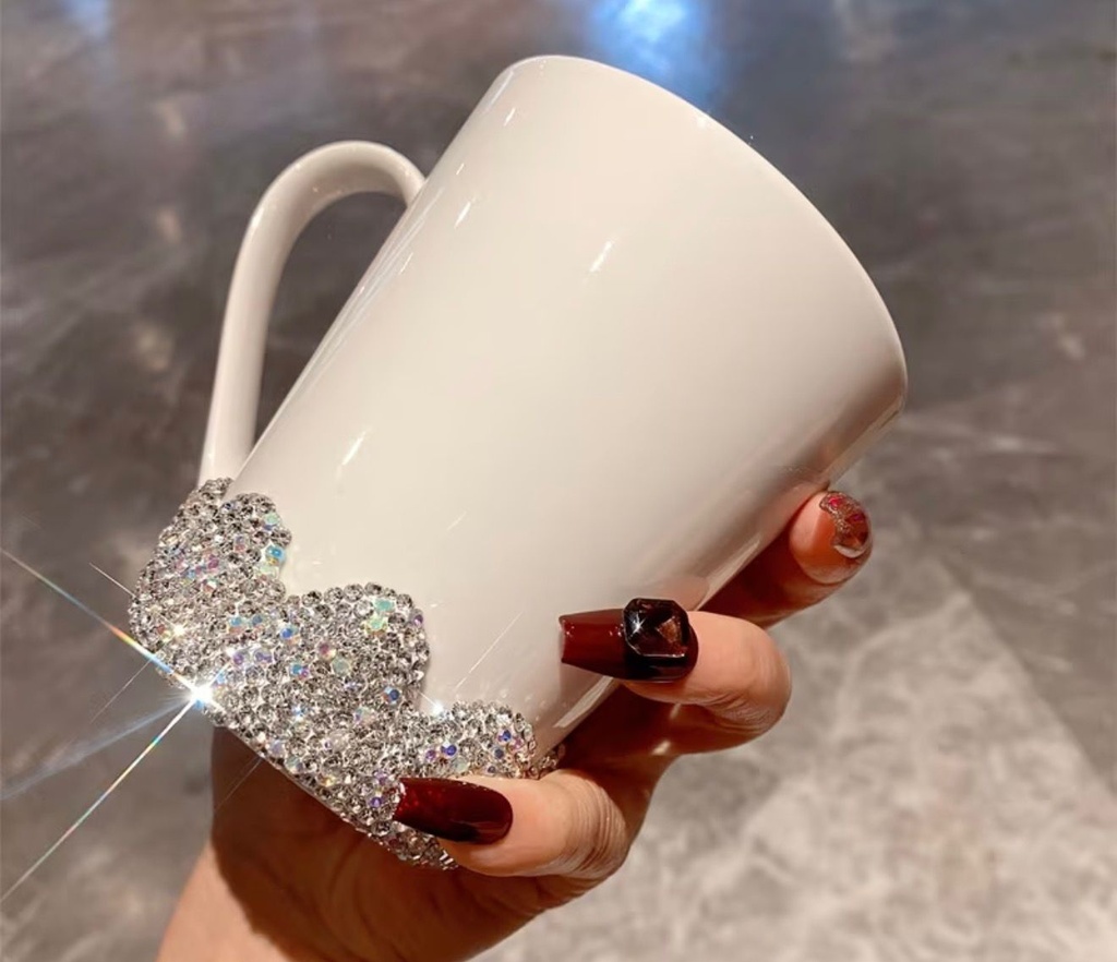 Crystal Stone Coffee Mug
