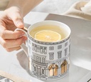 Architectural Design Ceramic Cup