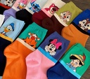 Random Disney character socks for women