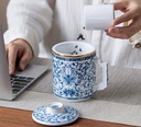  Tea Mug with Built-in Strainer 