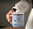  Tea Mug with Built-in Strainer 