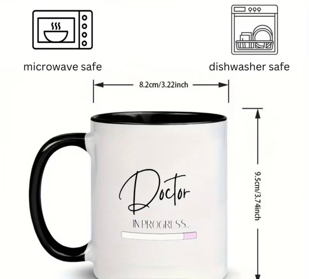 Doctor in Progress Ceramic Coffee Mug