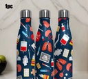 Medical-Themed Stainless Steel Water Bottle