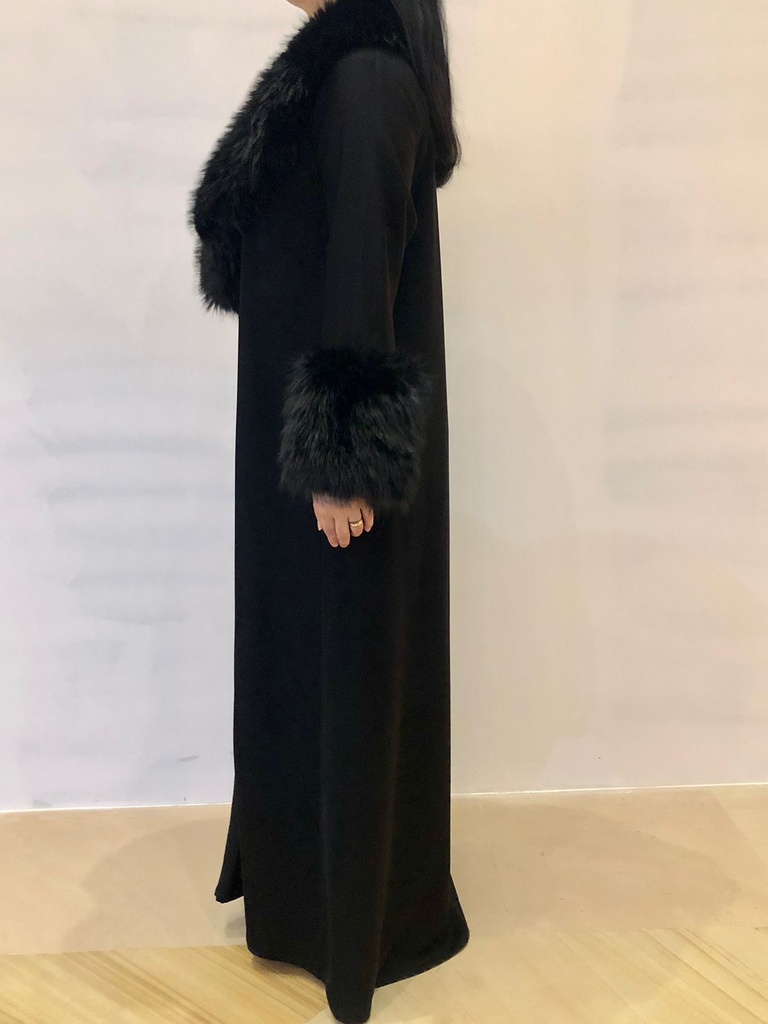 Fur Coat Abaya
