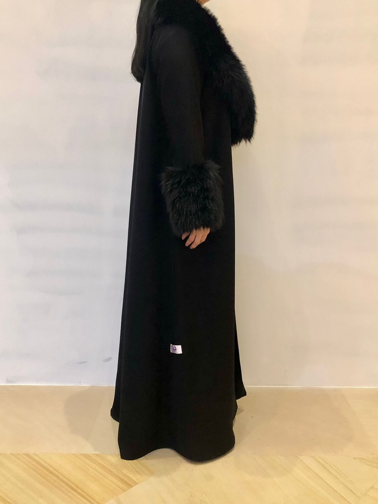 Fur Coat Abaya