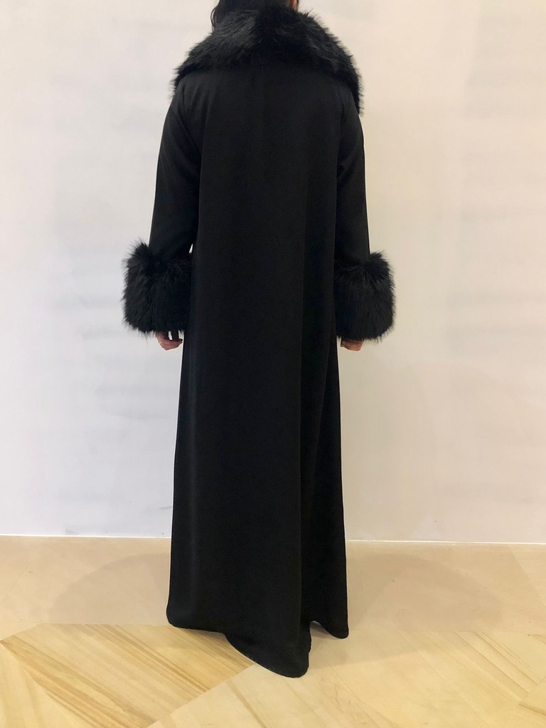 Fur Coat Abaya
