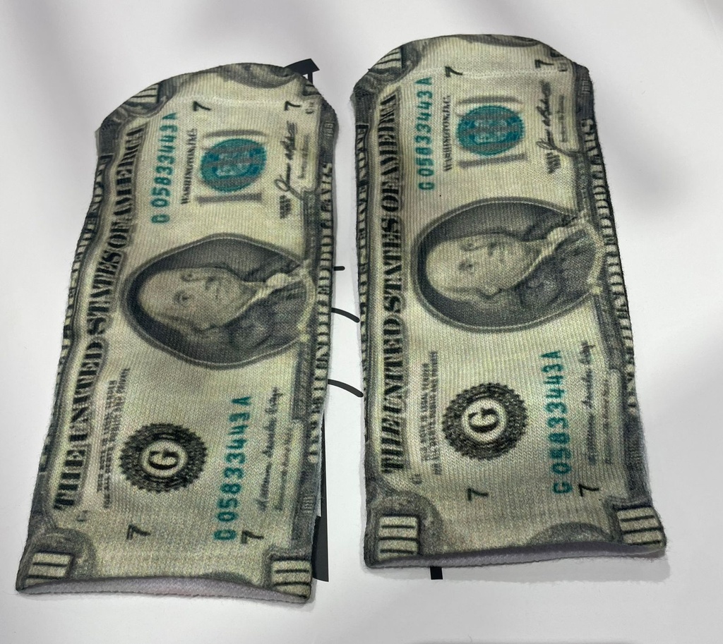 Dollar Print Novelty Socks
