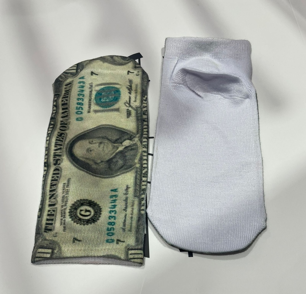 Dollar Print Novelty Socks