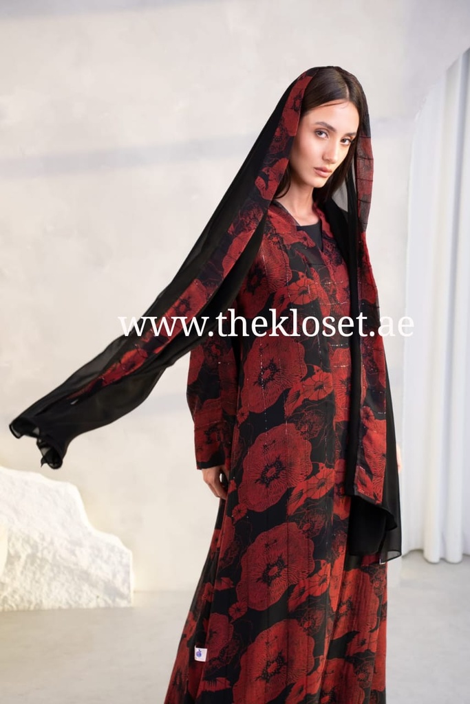 Abaya with shaila