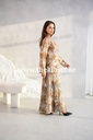 Glamorous Golden Sequined Kandora Dress