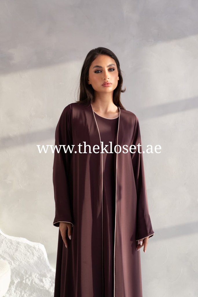 Elegant Abaya With Dress And Shaila