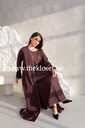Elegant Abaya With Dress And Shaila