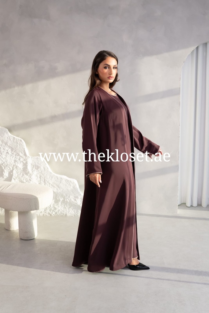 Elegant Abaya With Dress And Shaila