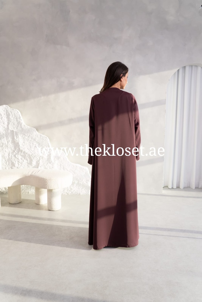 Elegant Abaya With Dress And Shaila