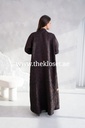Luxury Jacquard Pattern Abaya
