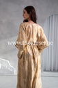 beautiful golden handmade dress