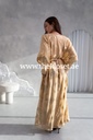 beautiful golden handmade dress