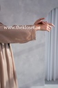 Classic Satin Open Abaya