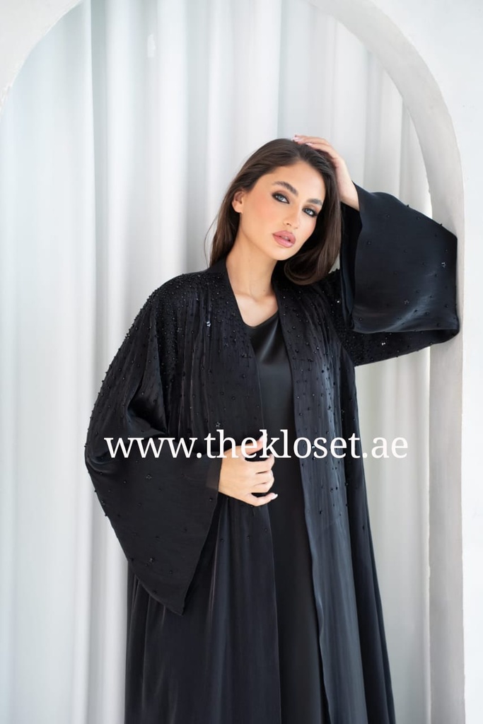 Beaded Black Luxe Abaya