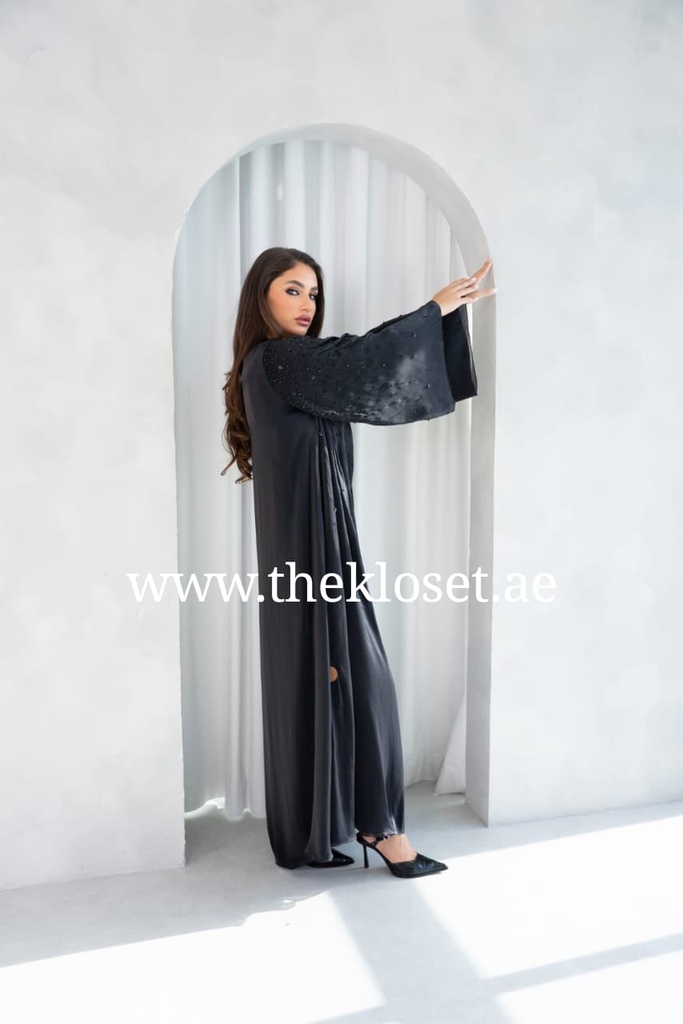 Beaded Black Luxe Abaya