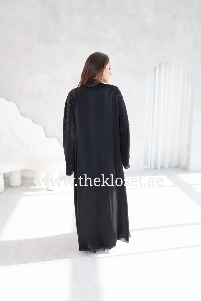 Beaded Black Luxe Abaya